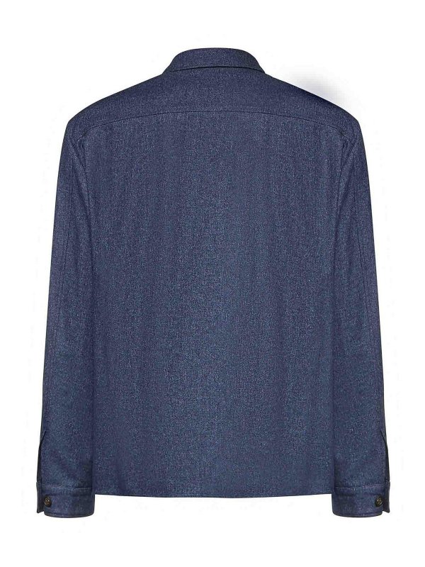 ELEVENTY: casual jackets online - Wool Blend Overshirt