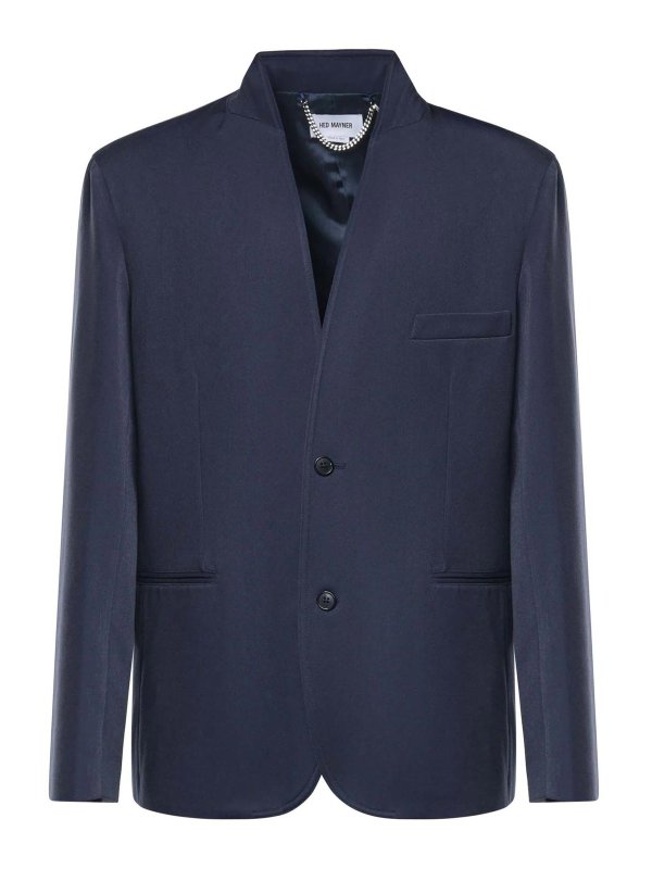 HED MAYNER: Blazer - Blazer - Blau