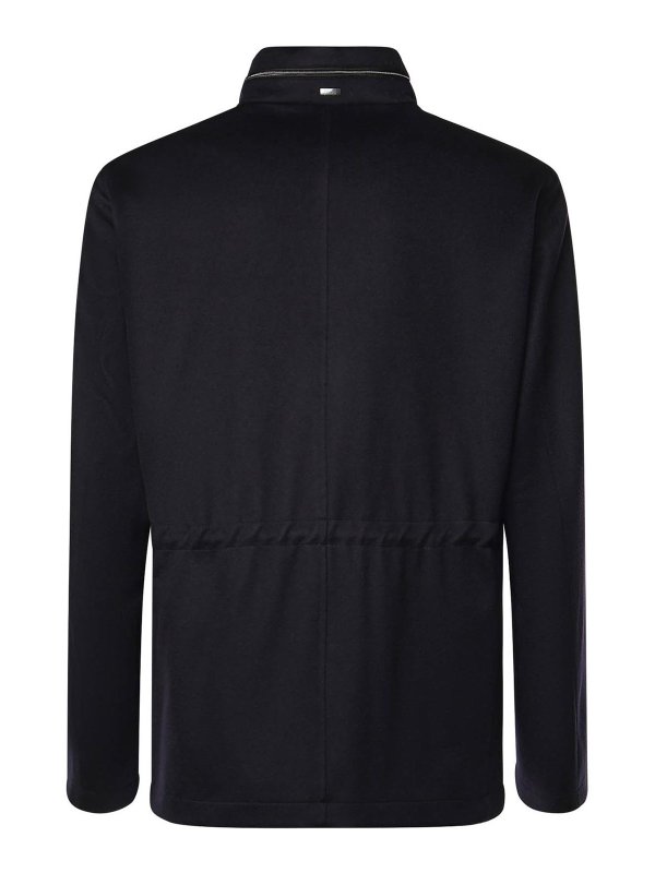 HERNO: blazers online - Wool Field Jacket