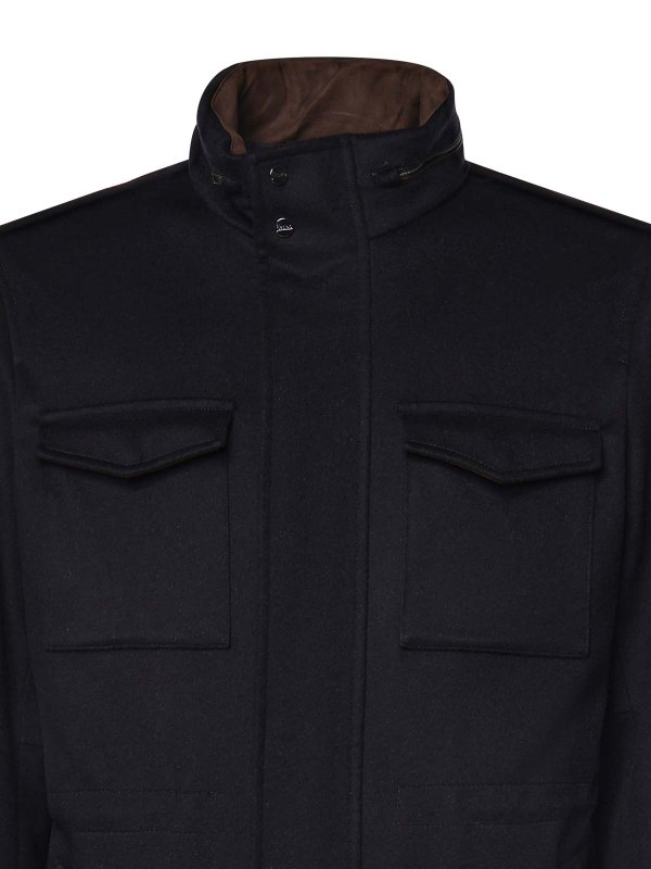 The Best Shops HERNO: blazers - Wool Field Jacket