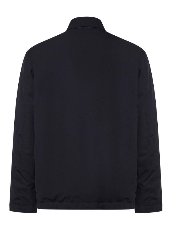 HERNO: shirts online - Stretch Wool-Blend Overshirt