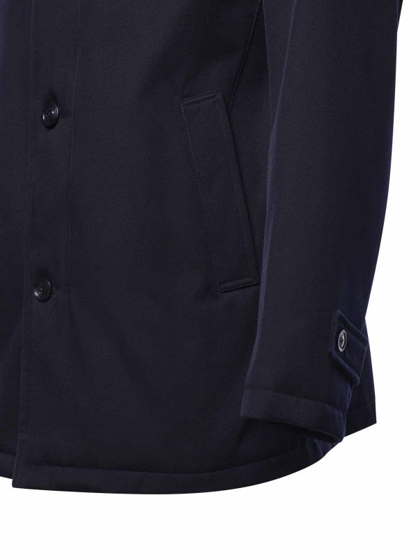 The Best Shops HERNO: ニーレングスコート - 膝丈コート - ダークブルー