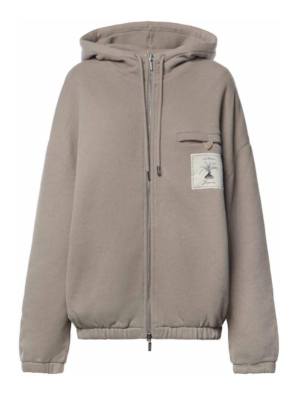 JACQUEMUS: Sweatshirts und Pullover - Sweatshirt - Beige