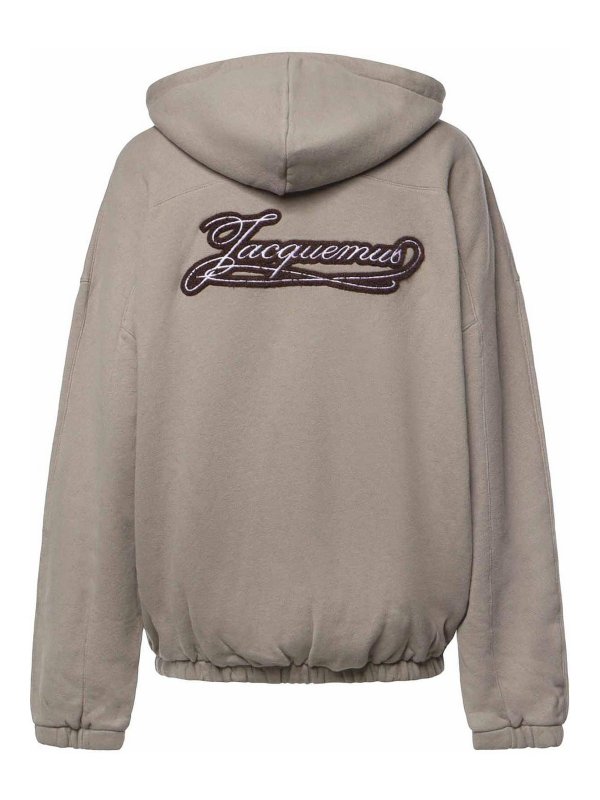 JACQUEMUS: Sweatshirts und Pullover online - Sweatshirt - Beige