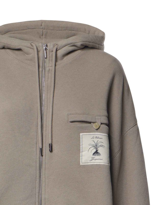 The Best Shops JACQUEMUS: Sweatshirts und Pullover - Sweatshirt - Beige