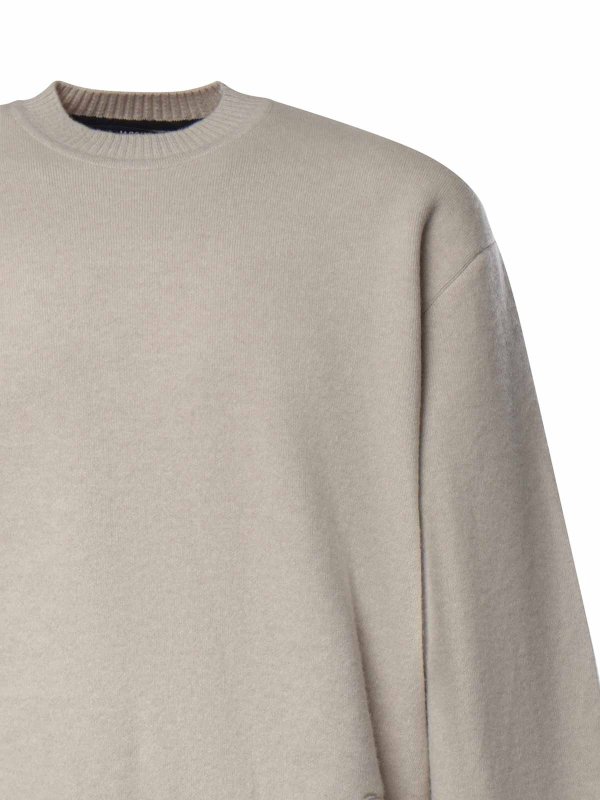 The Best Shops JACQUEMUS: クルーネック - クルーネック - ライトベージュ