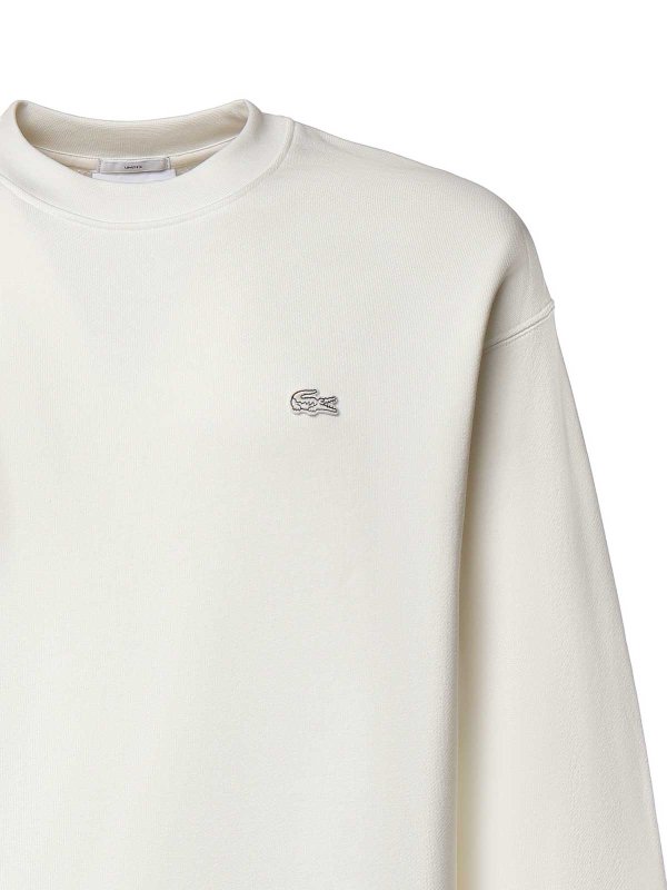 The Best Shops LACOSTE: スウェット＆セーター - スウェットシャツ/セーター - 白