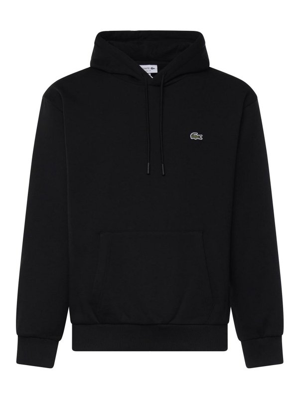 LACOSTE: スウェット＆セーター - スウェットシャツ/セーター - 黒