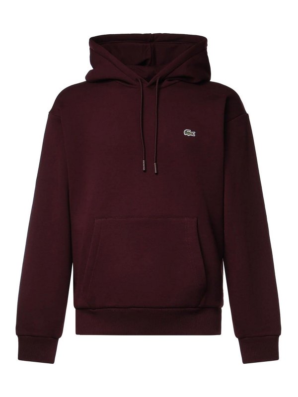 LACOSTE: Sweatshirts und Pullover - Sweatshirt - Bordeaux