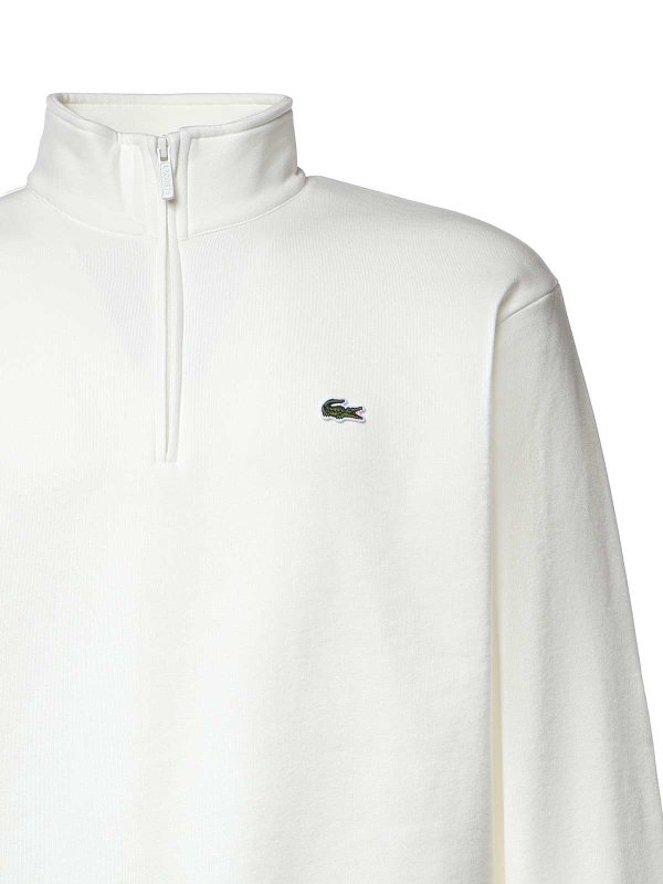 The Best Shops LACOSTE: スウェット＆セーター - スウェットシャツ/セーター - 白
