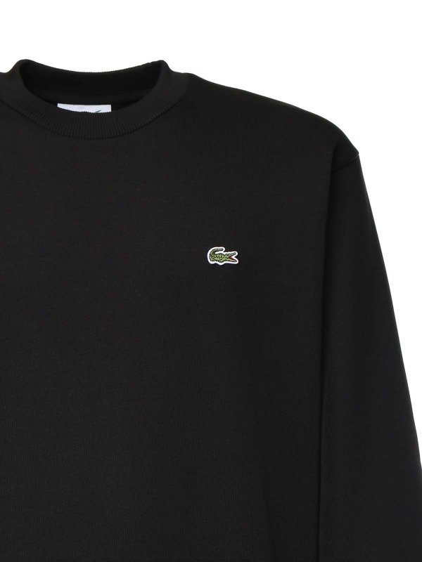 The Best Shops LACOSTE: スウェット＆セーター - スウェットシャツ/セーター - 黒