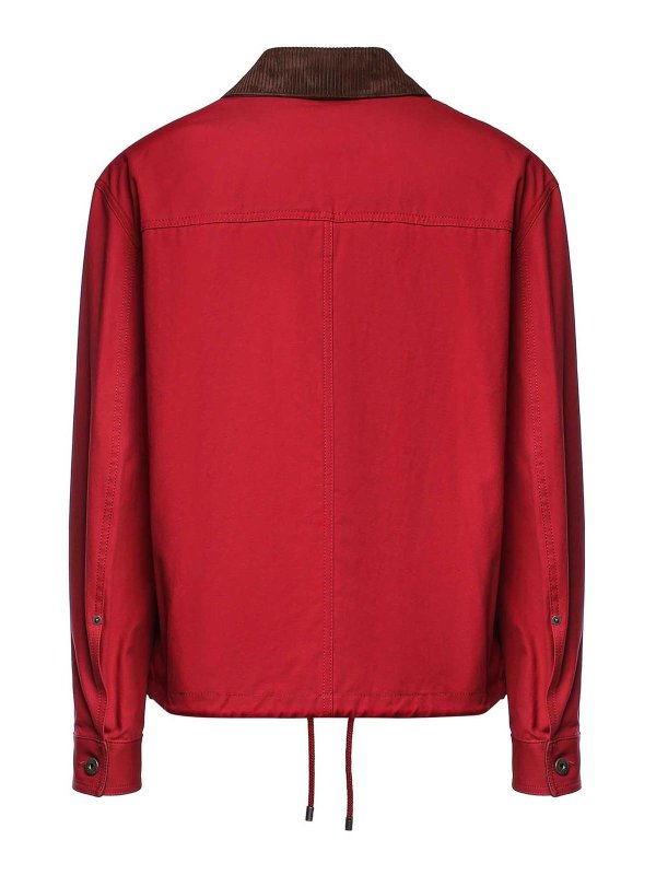 LOEWE: blazers online - Cotton Workwear Jacket