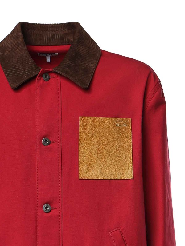 The Best Shops LOEWE: blazers - Cotton Workwear Jacket