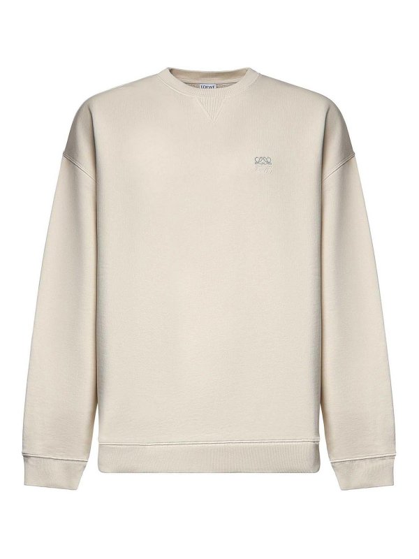 LOEWE: Sweatshirts und Pullover - Sweatshirt - Beige