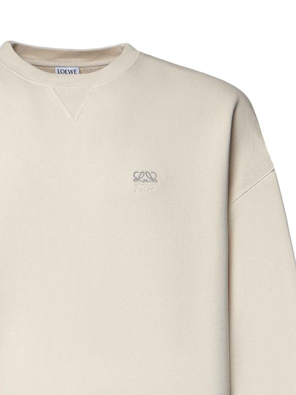 The Best Shops LOEWE: Sweatshirts und Pullover - Sweatshirt - Beige