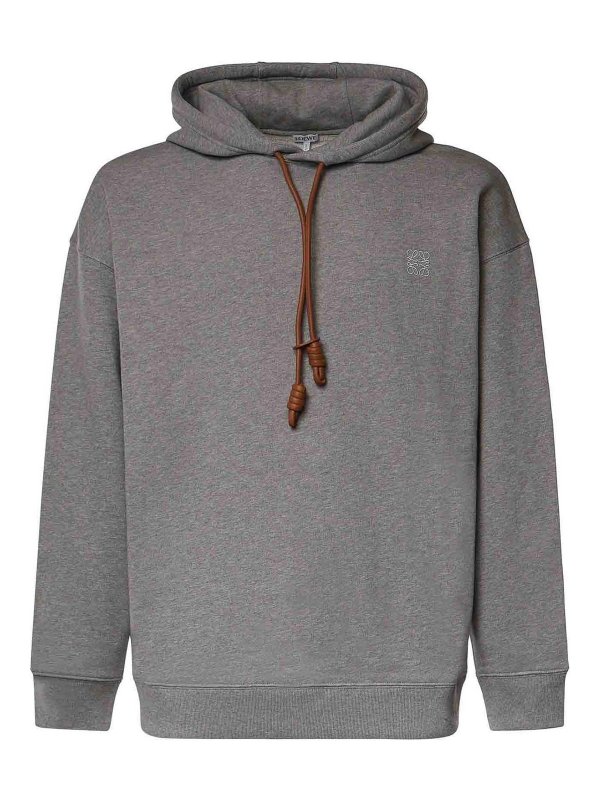 LOEWE: Sweatshirts und Pullover - Sweatshirt - Grau