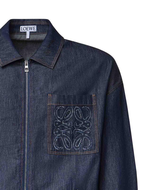 The Best Shops LOEWE: giacche casual - Giacca in cotone con cerniera