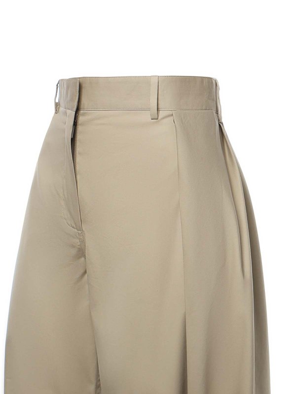 The Best Shops LOEWE: pantaloni casual - Pantaloni in cotone e seta