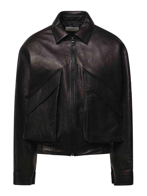 MAGDA BUTRYM: leather jacket - Leather Jacket