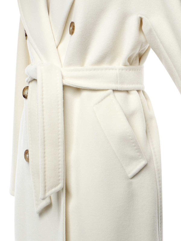 The Best Shops Max Mara: ニーレングスコート - 膝丈コート - 白