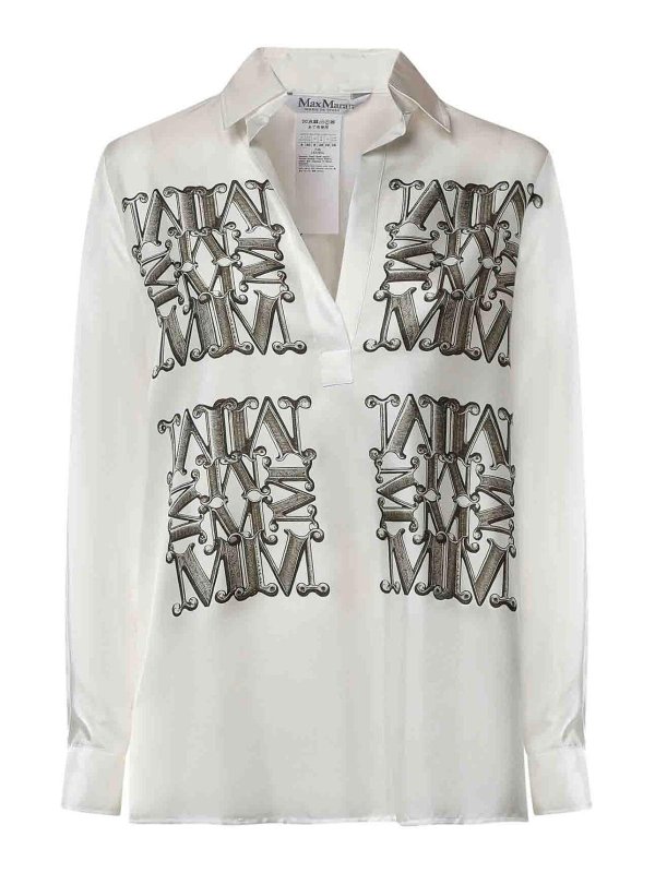 Max Mara: シャツ - シャツ - 白
