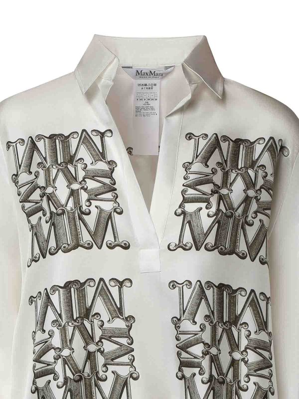The Best Shops Max Mara: シャツ - シャツ - 白