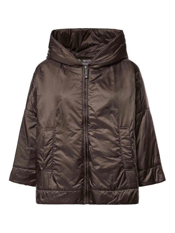MAX MARA THE CUBE: ダウン・ハイテクジャケット - ダウンジャケット - 金