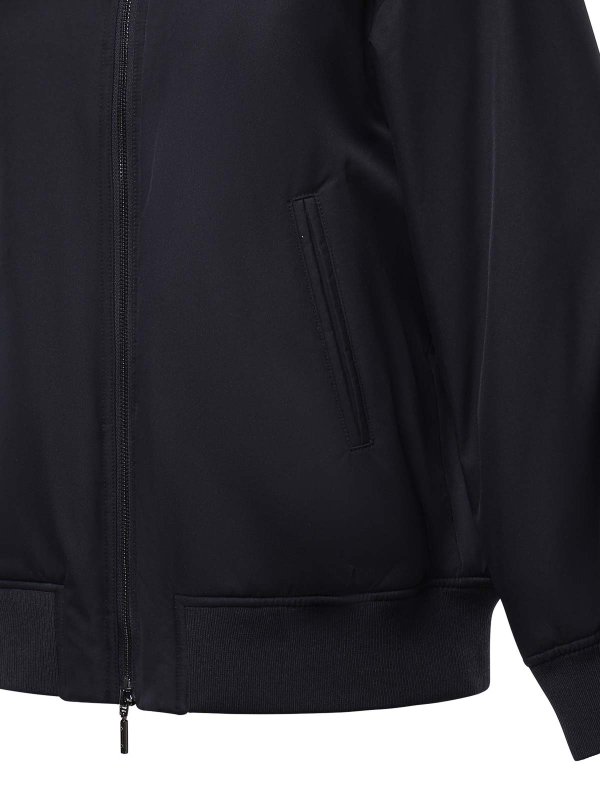 The Best Shops MM6 MAISON MARGIELA: ボンバージャケット - ボンバージャケット - ブルー