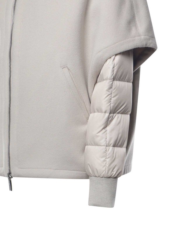 The Best Shops MOORER: Kurze Daunenjacken - Daunenjacke - Grau