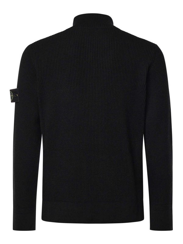 STONE ISLAND: クルーネック online - クルーネック - 黒