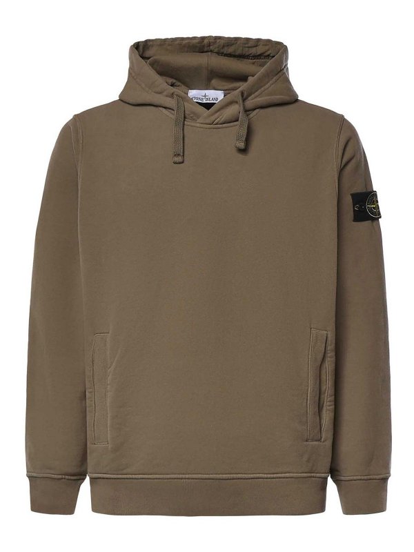 STONE ISLAND: スウェット＆セーター - スウェットシャツ/セーター - 緑