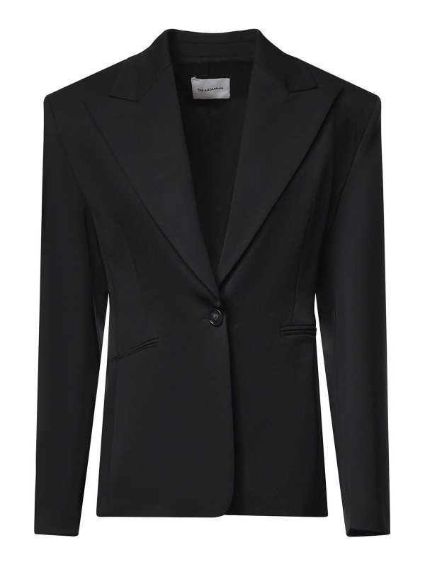 THE ANDAMANE: Blazer - Blazer - Schwarz
