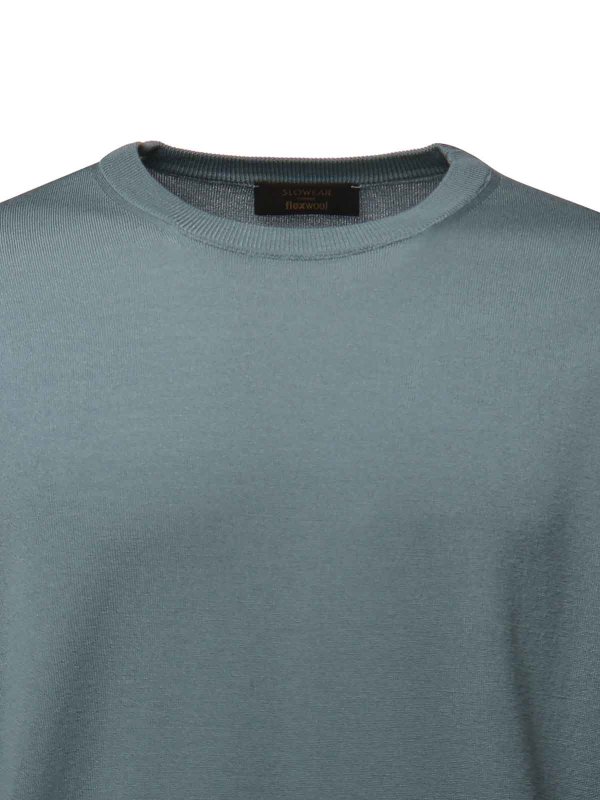 The Best Shops ZANONE: Pull col rond - Pull Col Rond - Bleu Clair