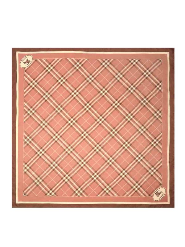 BURBERRY: Écharpes - Écharpe - Marron