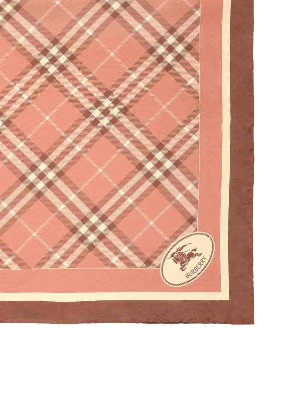BURBERRY: Écharpes online - Écharpe - Marron