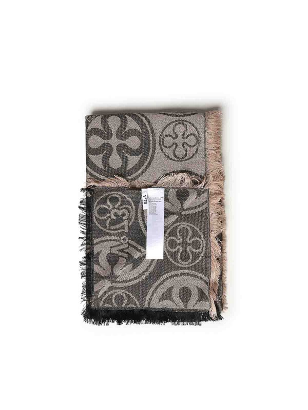 v°73: sciarpe e foulard online - Sciarpa Caroline con logo