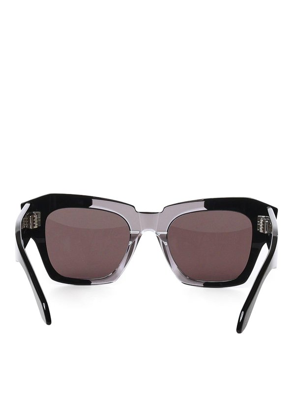 Alaïa Gradient Square Sunglasses - Black - Women|AA0103S001