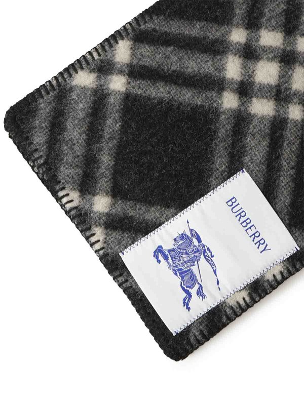 BURBERRY: スカーフ online - スカーフ - 黒