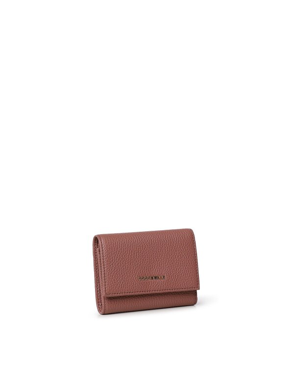 財布 - ピンク shop online: COCCINELLE