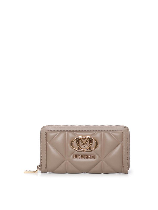 LOVE MOSCHINO: 財布＆ポーチ - 財布 - ピンク
