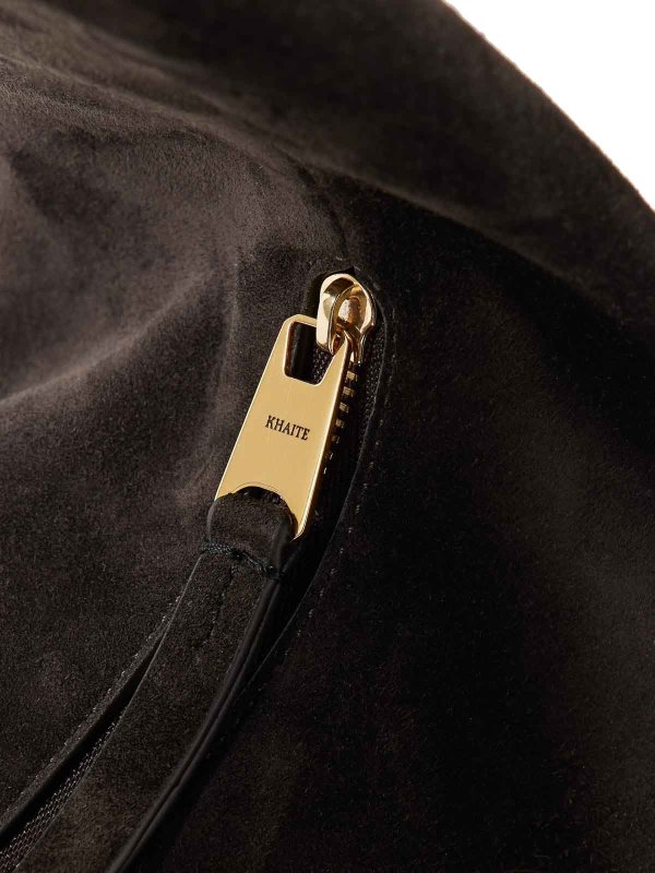 The Best Shops KHAITE: shoulder bags - Olivia Medium Suede Bag