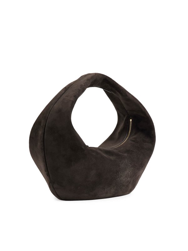 Olivia Medium Suede Bag shop online: KHAITE