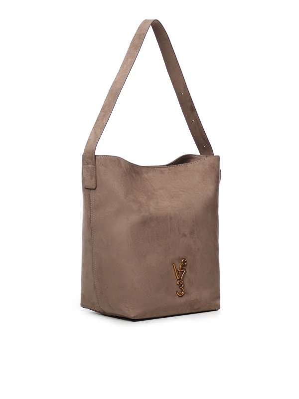 ショルダーバッグ - グレイッシュブラウン shop online: v°73