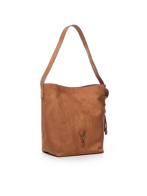 ショルダーバッグ - グレイッシュブラウン shop online: v°73