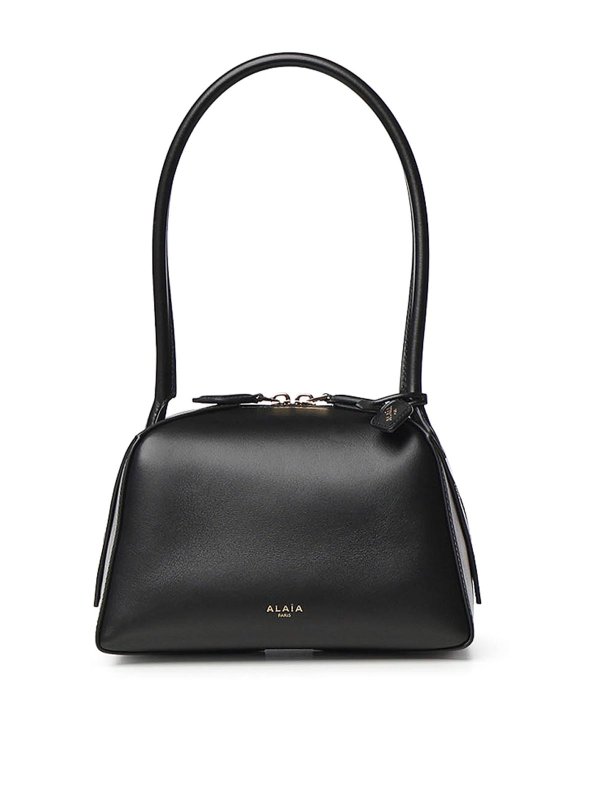 Alaïa: ショルダーバッグ - ショルダーバッグ - 黒