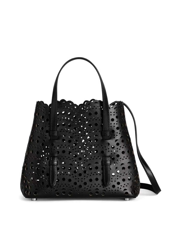 Alaïa: トートバッグ - トートバッグ - 黒