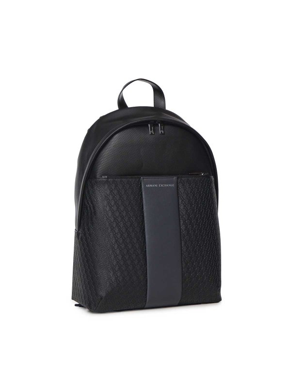 バックパック - 黒 shop online: ARMANI EXCHANGE