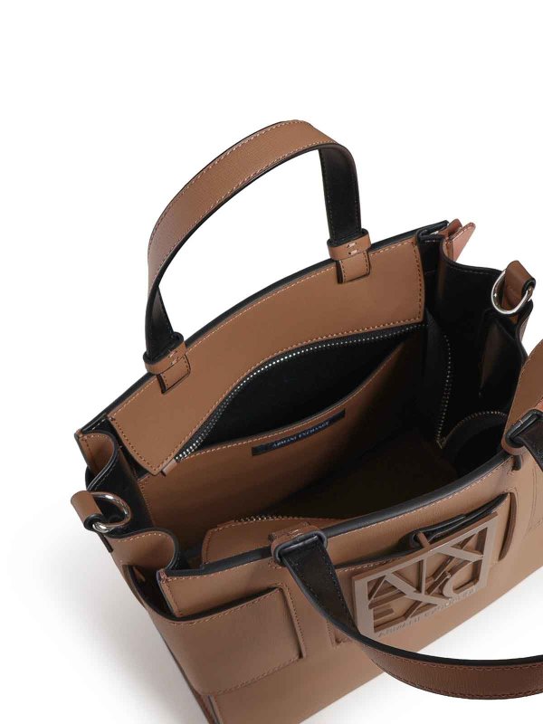 The Best Shops ARMANI EXCHANGE: Handtaschen - Shopper - Braun