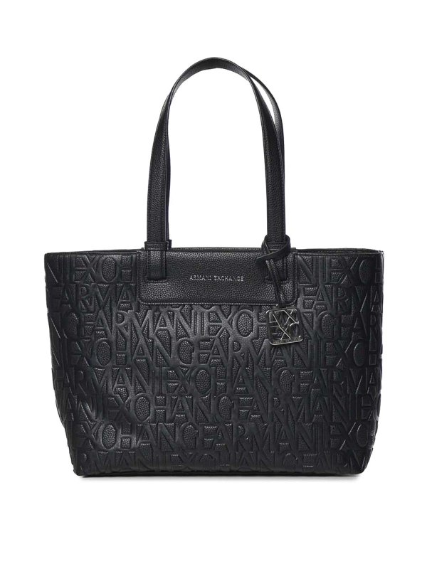 ARMANI EXCHANGE: トートバッグ - トートバッグ - 黒