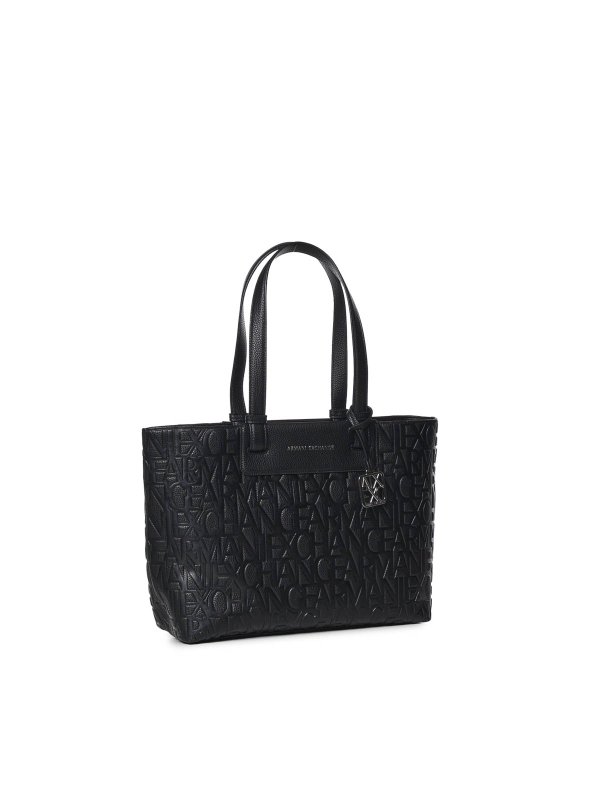 トートバッグ - 黒 shop online: ARMANI EXCHANGE